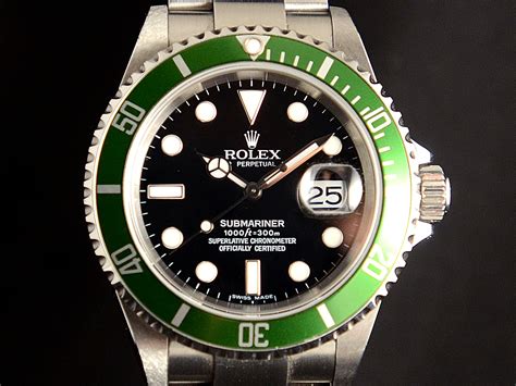 ghiera verde rolex submariner|rolex submariner verde.